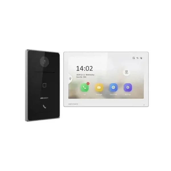 انتركم للاتصال الداخلي عبر الفيديو IP هيكفيجن DS-KIS608-P