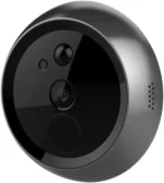 ⁦كاشف باب ذكي EZVIZ DP1 WIFI - لون فضي، رؤية ليلية، شاشة تعمل باللمس، كاميرا IP، منبه، كشف حركة، صوت ثنائي الاتجاه⁩ - الصورة ⁦3⁩