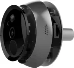 ⁦كاشف باب ذكي EZVIZ DP1 WIFI - لون فضي، رؤية ليلية، شاشة تعمل باللمس، كاميرا IP، منبه، كشف حركة، صوت ثنائي الاتجاه⁩ - الصورة ⁦5⁩