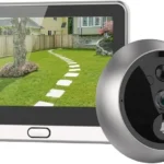كاميرا جرس باب لاسلكية من EZVIZ DP2C بدقة 1080 بكسل وشاشة ملونة 4.3 بوصة | فيديو عالي الدقة، شاشة داخلية 4.3 بوصة، كشف حركة PIR، صوت ثنائي ال