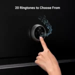 ⁦كاميرا جرس باب لاسلكية من EZVIZ DP2C بدقة 1080 بكسل وشاشة ملونة 4.3 بوصة | فيديو عالي الدقة، شاشة داخلية 4.3 بوصة، كشف حركة PIR، صوت ثنائي ال⁩ - الصورة ⁦8⁩