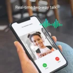 ⁦جرس الباب بالفيديو دي بي 2 سي بدون اسلاك من ايزفيز مع بطارية قابلة للشحن، يعمل لاسلكيا لضمان الحماية المنزلية الذكية، يعمل في اتجاهين للكشف عن الحركة والرؤية الليلية بتقنية فل اتش دي⁩ - الصورة ⁦10⁩