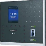 جهاز لتسجيل وقت الحضور والانصراف، موديل MB2000، رمادي، من زيد كيه تيكو