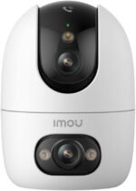 كاميرا مراقبة ذكية imo.u Ranger 2 Dual بدقة 6 ميجابكسل، عدستان مزدوجتان، تغطية 360 درجة، تتبع ذكي للحركة، كشف الأشخاص بالذكاء الاصطناعي، رؤية ليلية ملونة، صوت ثنائي الاتجاه، تدعم بطاقة microSD