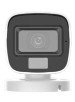 ⁦كاميرا مراقبة خارجية هاي لوك، بدقة 3 كيه، تصوير ليلي، ميكروفون، THC-B157-LPS 3K Dual Light Audio Fixed Mini Bullet Camera - ابيض⁩ - الصورة ⁦2⁩