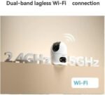 ⁦كاميرا مراقبة ذكية imo.u Ranger 2 Dual بدقة 6 ميجابكسل، عدستان مزدوجتان، تغطية 360 درجة، تتبع ذكي للحركة، كشف الأشخاص بالذكاء الاصطناعي، رؤية ليلية ملونة، صوت ثنائي الاتجاه، تدعم بطاقة microSD⁩ - الصورة ⁦2⁩
