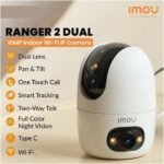 ⁦كاميرا مراقبة ذكية imo.u Ranger 2 Dual بدقة 6 ميجابكسل، عدستان مزدوجتان، تغطية 360 درجة، تتبع ذكي للحركة، كشف الأشخاص بالذكاء الاصطناعي، رؤية ليلية ملونة، صوت ثنائي الاتجاه، تدعم بطاقة microSD⁩ - الصورة ⁦8⁩