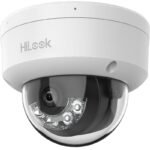 ⁦كاميرا مراقبة داخلية هاي لووك، 4 ميجا بكسل، 4K، ميكروفون، الوان 24 ساعة، مقاومة للماء و الغبار، IPC-D140HA-LU - ابيض⁩ - الصورة ⁦7⁩