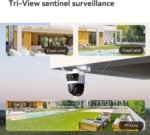 ⁦كاميرا مراقبة خارجية بتقنية واي فاي IMOU Cruiser Triple 11MP - ثلاث عدسات بدقة 5MP+3MP+3MP، تغطية 360°، رؤية ليلية ملونة، تتبع آلي، إنذار ذكي، صوت ث⁩ - الصورة ⁦7⁩