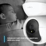 ⁦كاميرا مراقبة TP-Link Tapo C200 1080p HD | رؤية ليلية | تتبع حركة ذكي | صوت ثنائي | دوران 360° | تخزين MicroSD حتى 512GB | مراقبة عبر الجوال | دعم Alexa و Google⁩ - الصورة ⁦3⁩
