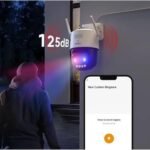⁦كاميرا مراقبة خارجية IMOU Titan Pro 6MP Wi-Fi 6 وPoE - دقة 3K+، رؤية ليلية ملونة Aurora، دوران 360°، تتبع ذكي بالذكاء الاصطناعي، صوت ثنائي الاتجاه، إنذار ضوئي وصوتي، مقاومة للماء IP66⁩ - الصورة ⁦4⁩