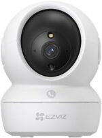 كاميرا مراقبة EZVIZ H6c Pro 3m – ذكية بدقة Full HD 2k | دوران 360° | رؤية ليلية | تتبع حركة | صوت ثنائي الاتجاه | واي فاي | تحكم عبر التطبيق