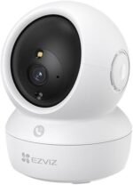 كاميرا مراقبة منزلية EZVIZ H6c Pro بدقة 2K (3MP) – دوران 360°، رؤية ليلية ملونة، واكتشاف حركة ذكي بالذكاء الاصطناعي